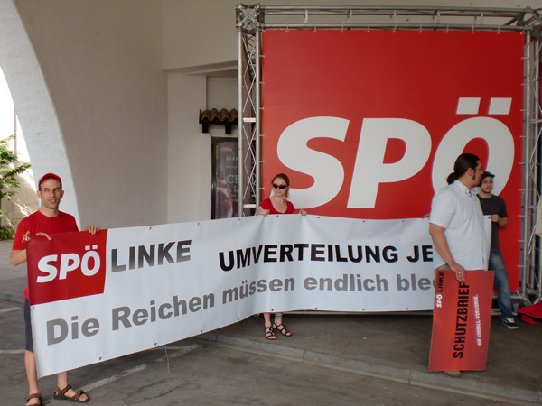 Die SPÖ nach dem Bundesparteitag: Zeit für Gerechtigkeit = Zeit für Klassenkampf!