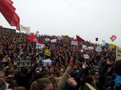 Streik gegen die Zentralmatura und das Elend der SchülerInnenvertretung