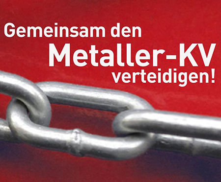 Metall: Unternehmer planen KV-Zerschlagung