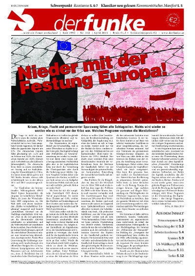 Nieder mit der Festung Europa! (Editorial Funke Nr. 142)