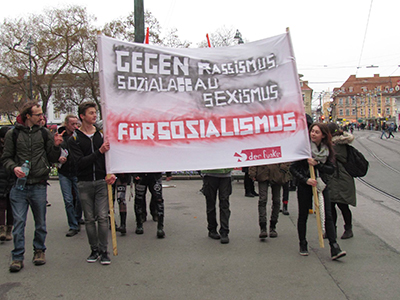 Graz: „Weg mit der Menschenverachtung!“