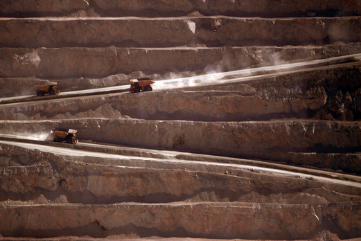 Chile: Unbefristeter Streik in der größten Kupfermine der Welt