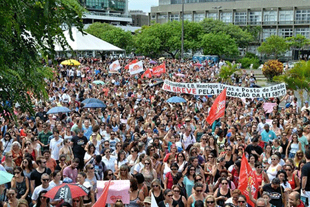 Brasilien: Streik in Florianópolis Siegreich voran!