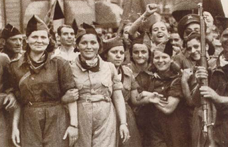 Vom Korsett zum Overall: Frauen in der spanischen Revolution