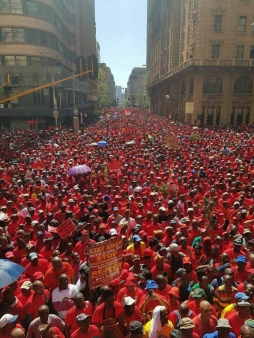 Generalstreik gegen das ANC-Regime