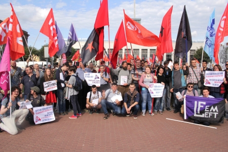 Massenprotest gegen Putins Pensionsreform