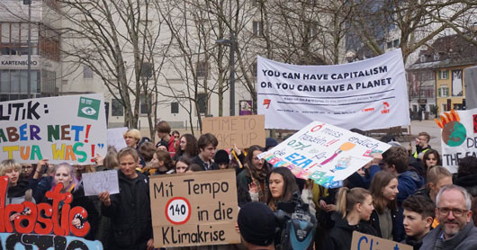 Berichte aus Schulen – und der Funke beim Klimastreik