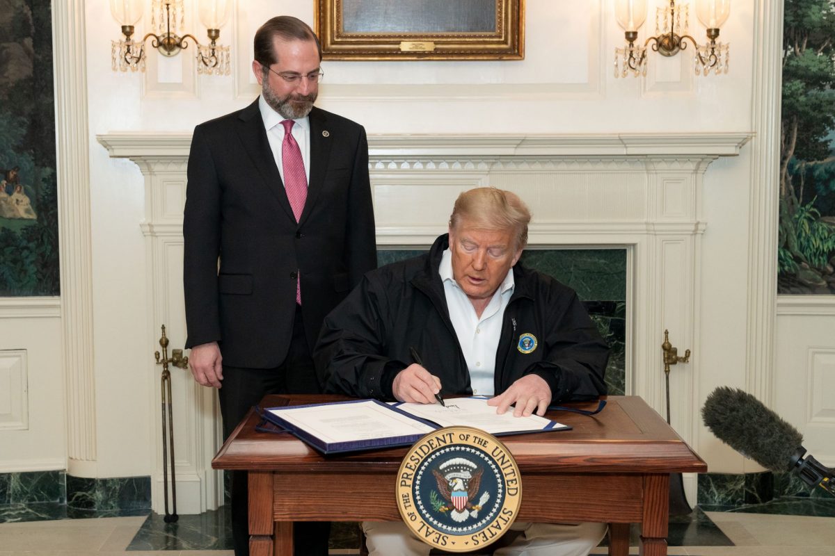 President Trump Signs the Congressional Funding Bill for Coronavirus Response 49627907646 scaled e1586877245226