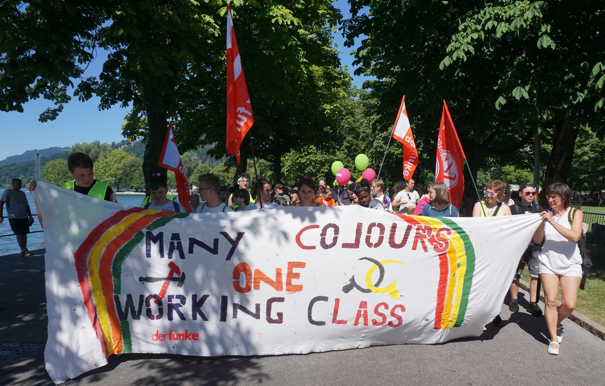 many colors one working class