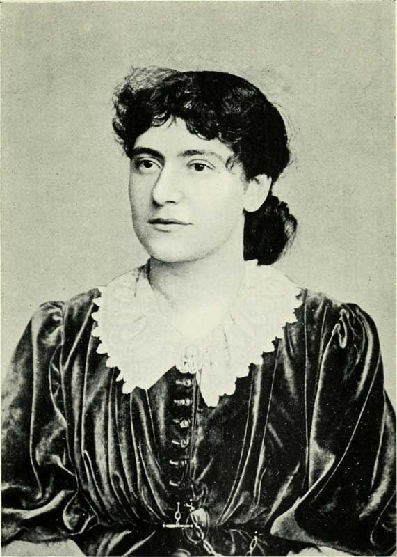 Mrs Eleanor Marx Aveling daughter of Karl Marx
