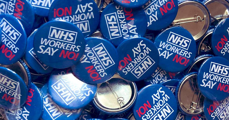 NHS Workers say: no!