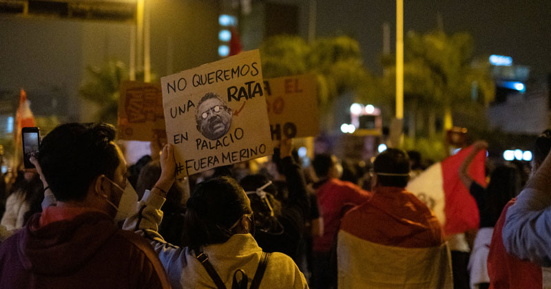 Peru: Drei Staatschefs  in einer Woche verbraucht