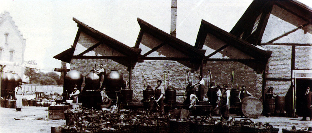 Merck Fabrik um 1886
