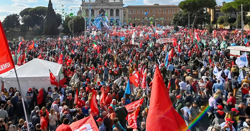 Griechenland und Italien: No pasaran!