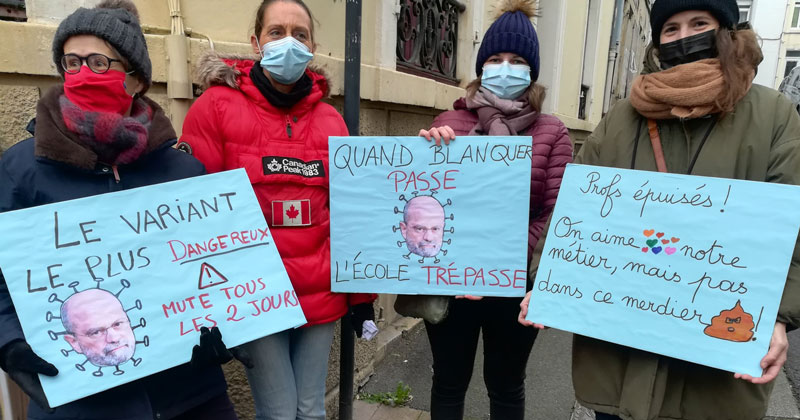 Lehrerstreik in Frankreich