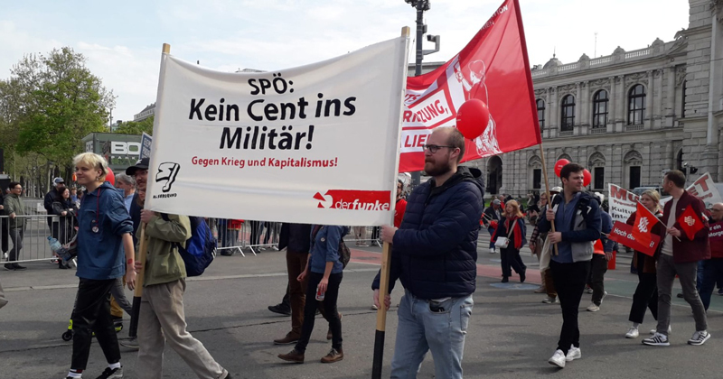 Maiaufmarsch der Wiener SPÖ: Einige Impressionen