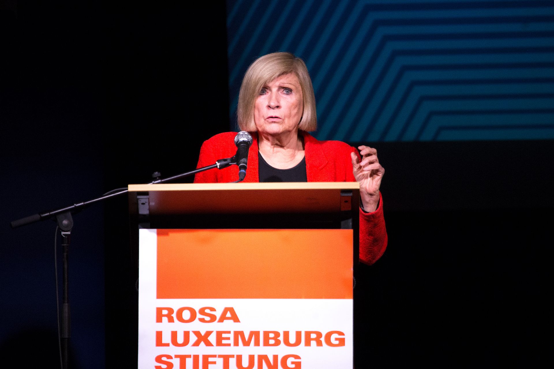 chantal mouffe vortrag RosaLuxemburg Stiftung 2018