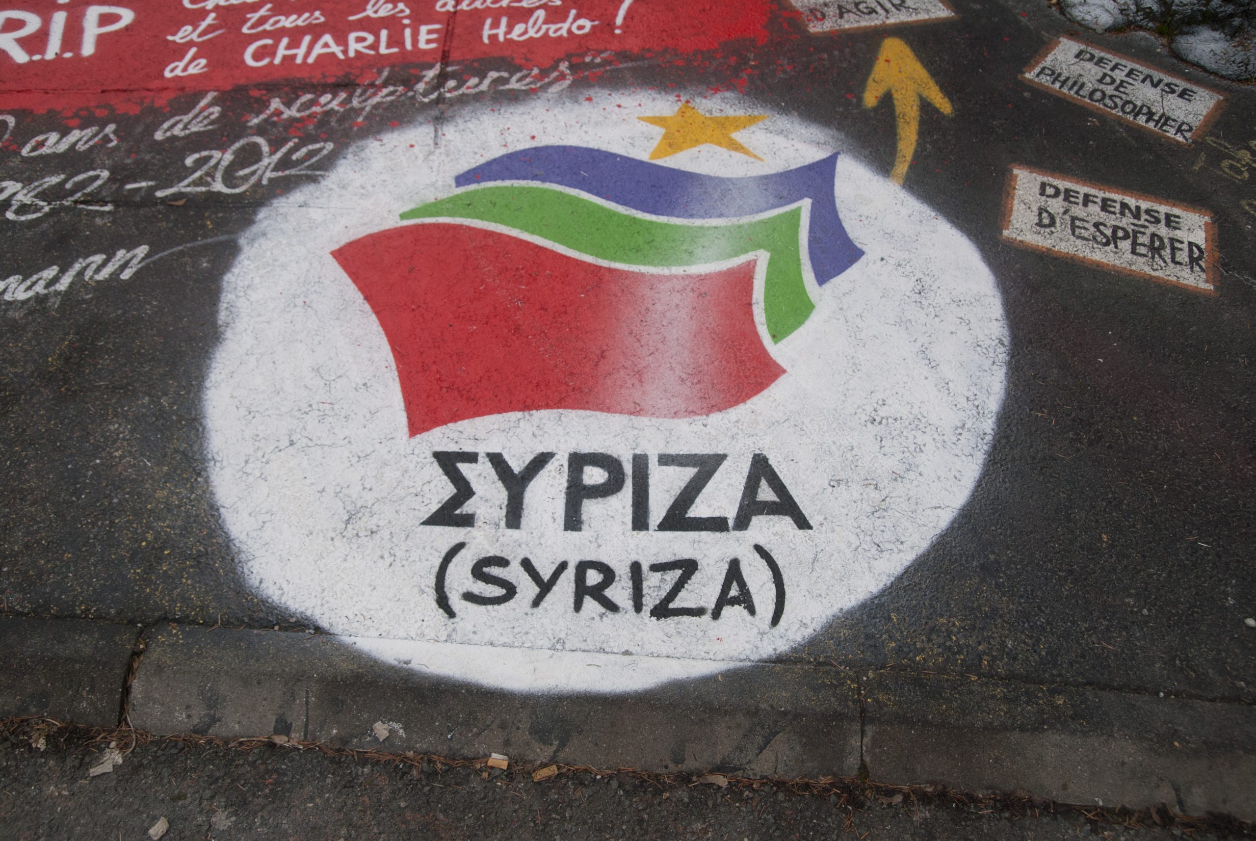 syriza graffiti foto thierry ehrmann flickr