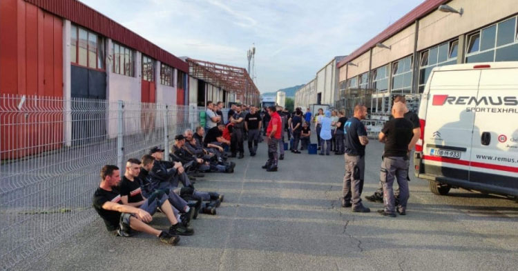 Erfolgreicher Streik bei REMUS in Bosnien!