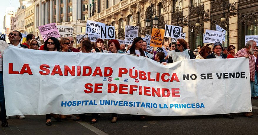 Spanien: Hunderttausende protestieren auf den Straßen von Madrid