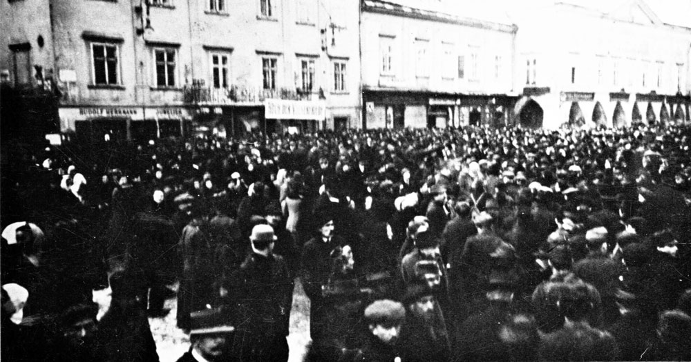 Jänner 1918: Mit Massenstreiks für den Frieden