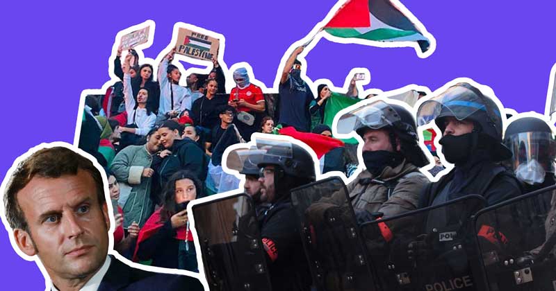 Frankreich: Gegen die Unterdrückung der Palästina-Solidaritätsbewegung!