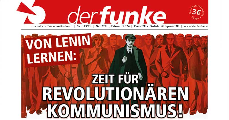 Von Lenin lernen: Zeit für revolutionären Kommunismus! (Funke Nr. 220)