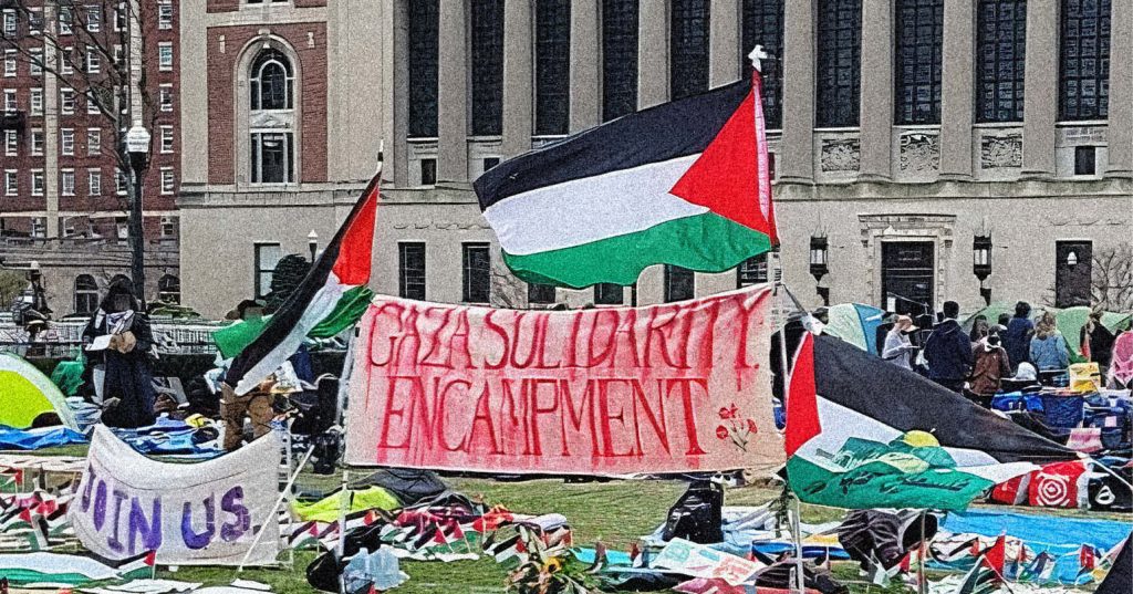 Solidarität mit den Studierendenprotesten in den USA – Free Palestine!