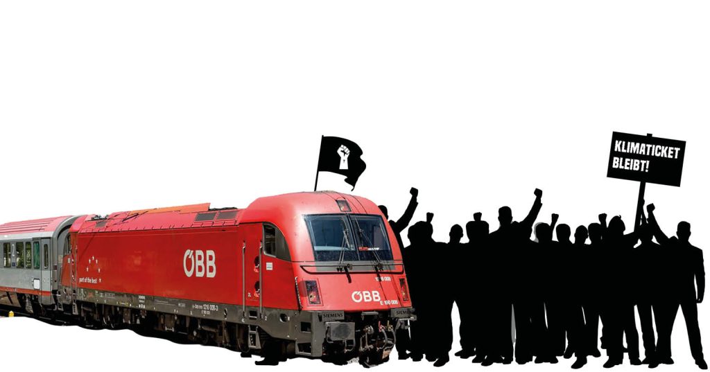 Eisenbahner und Bevölkerung sagen NEIN zu Sparmaßnahmen!