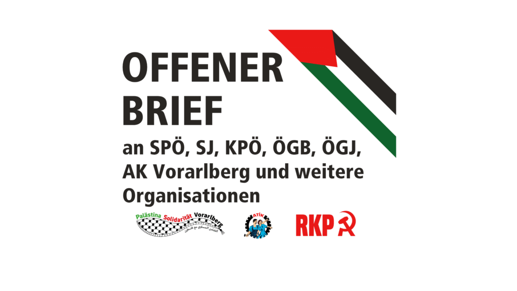 Offener Brief: Erhebt die Stimme – Der Völkermord muss aufhören! Unterstützt die Großdemonstration am 11. Oktober!