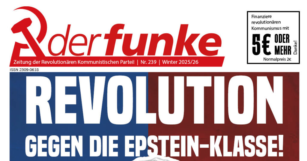 Revolution gegen die Epstein-Klasse! (Funke Nr. 241)