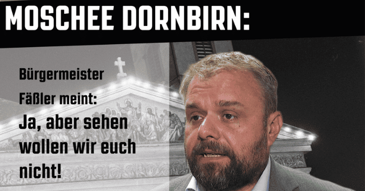Moschee Dornbirn: Für das Recht auf freie Religionsausübung! Gegen Antimuslimischen Rassismus!