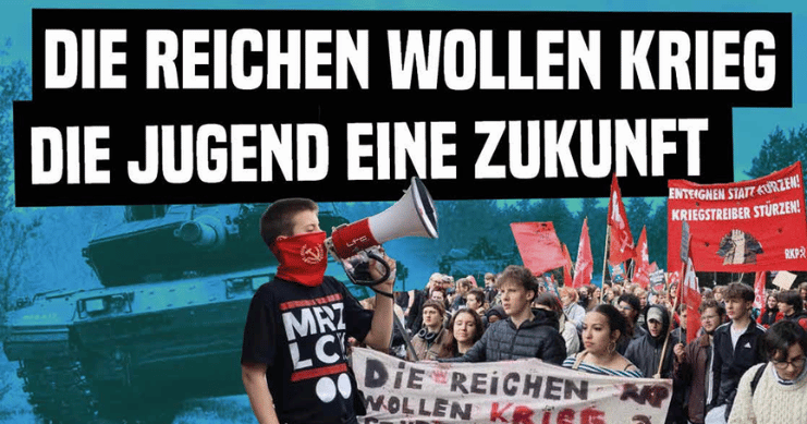 Die Reichen wollen Krieg – die Jugend eine Zukunft