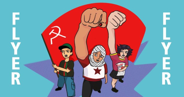Flyer: Sozialraub, Rassismus, Aufrüstung – Selbstorganisierung!